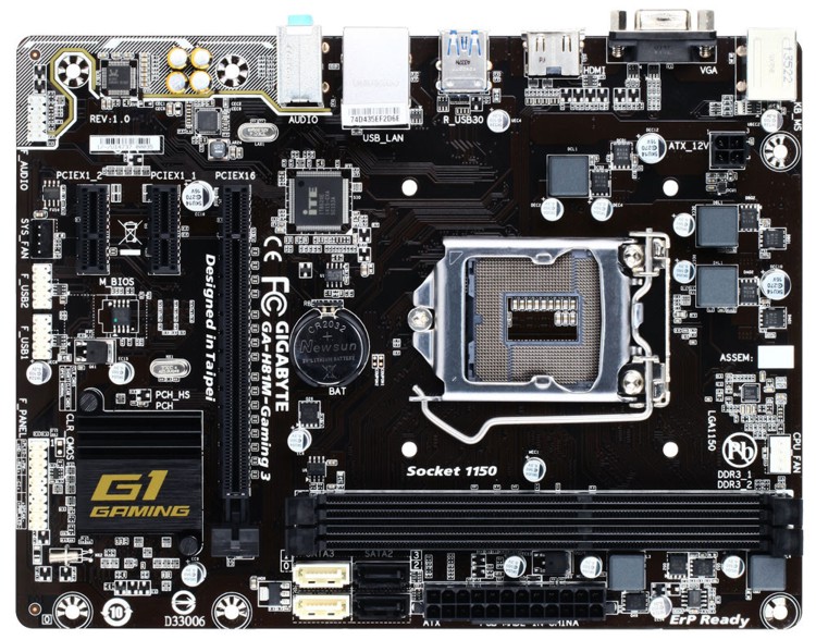 主机板 gigabyte 发布 h81m gaming 3