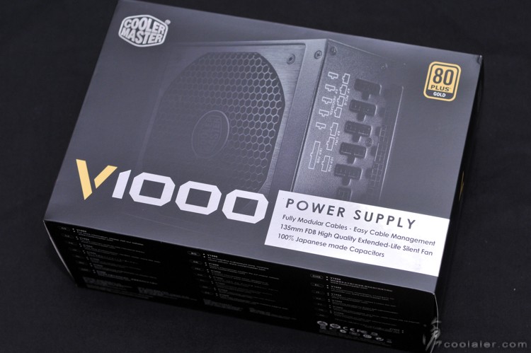 Cooler Master V1000（1000W）電源供應器開箱測試| 滄者極限