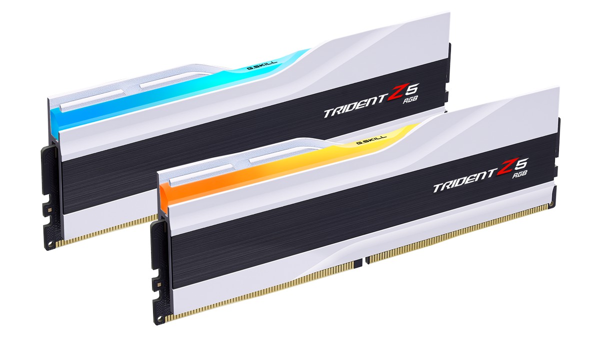 芝奇推出白色款 Trident Z5 RGB 幻鋒戟 DDR5-8200 2x24GB - 滄者極限 | 滄者極限